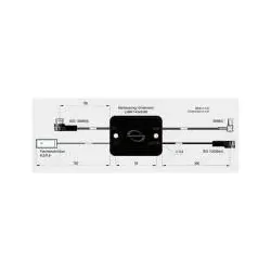 ATTB 4726.02 Rundfunkverteiler aktiv AM/FM / DAB/DAB+, Anschlüsse ISO - SMB
