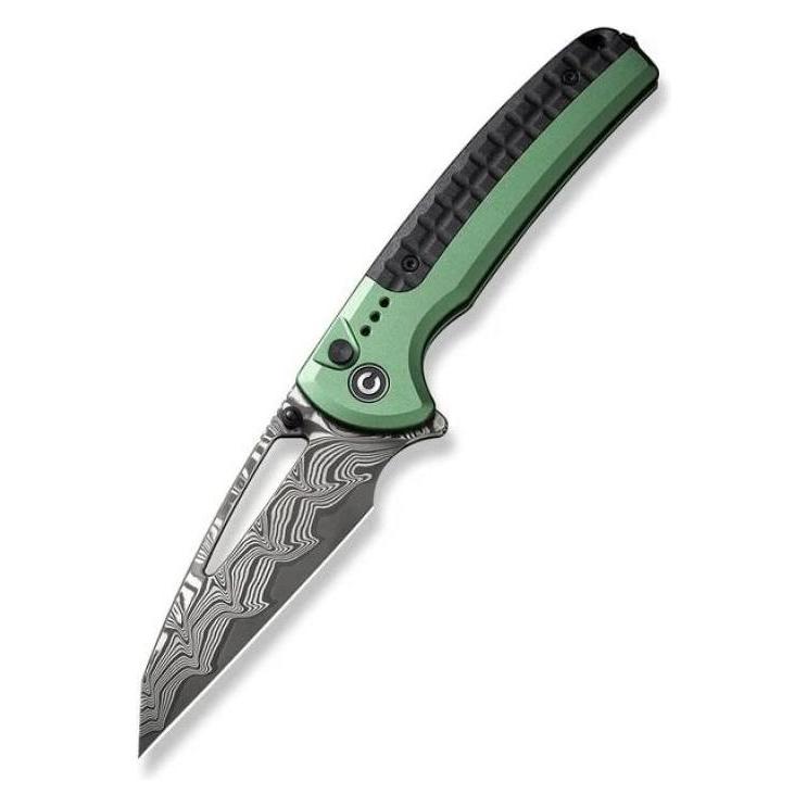 Civivi Nóż Sentinel Strike Damast Green Alu FRN (C22025B-DS1)