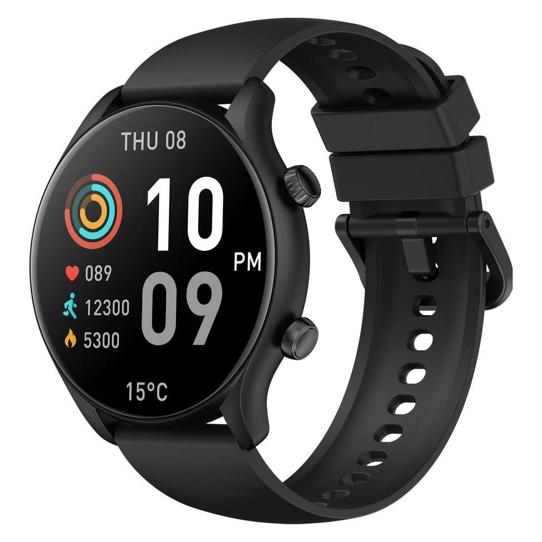 Zeblaze Btalk 3 Plus Smartwatch (Black) (45.50 mm, ohne SIM) (Btalk 3 Plus Black)