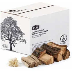 Ooni Paket mit Premium-Eichenhölzern | für Karu 16 & Karu 2 Pro