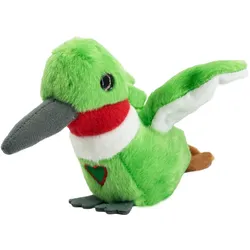 Happy Yappers Kolibri – Interaktiver Plüschvogel mit Sprachwiederholung, Musik & USB‐C Akku