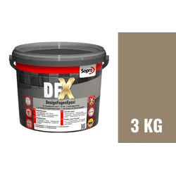 Sopro Bauchemie DFX DesignFugenEpoxi Fugenmörtel 3 kg Eimer Sahara 40