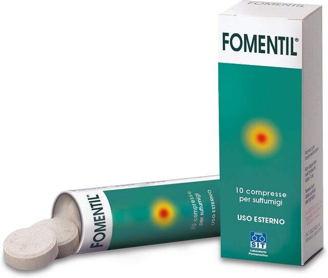 Sit Fomentil Fumenti 10 Compresse per Suffumigi
