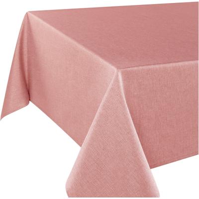 Tischdecke DELINDO LIFESTYLE "WIEN" Gr. 2, rosa, B:220cm L:140cm, Polyester, Tischdecken, Tischdecke, Fleckabweisend, pflegeleicht, 180 g/m²