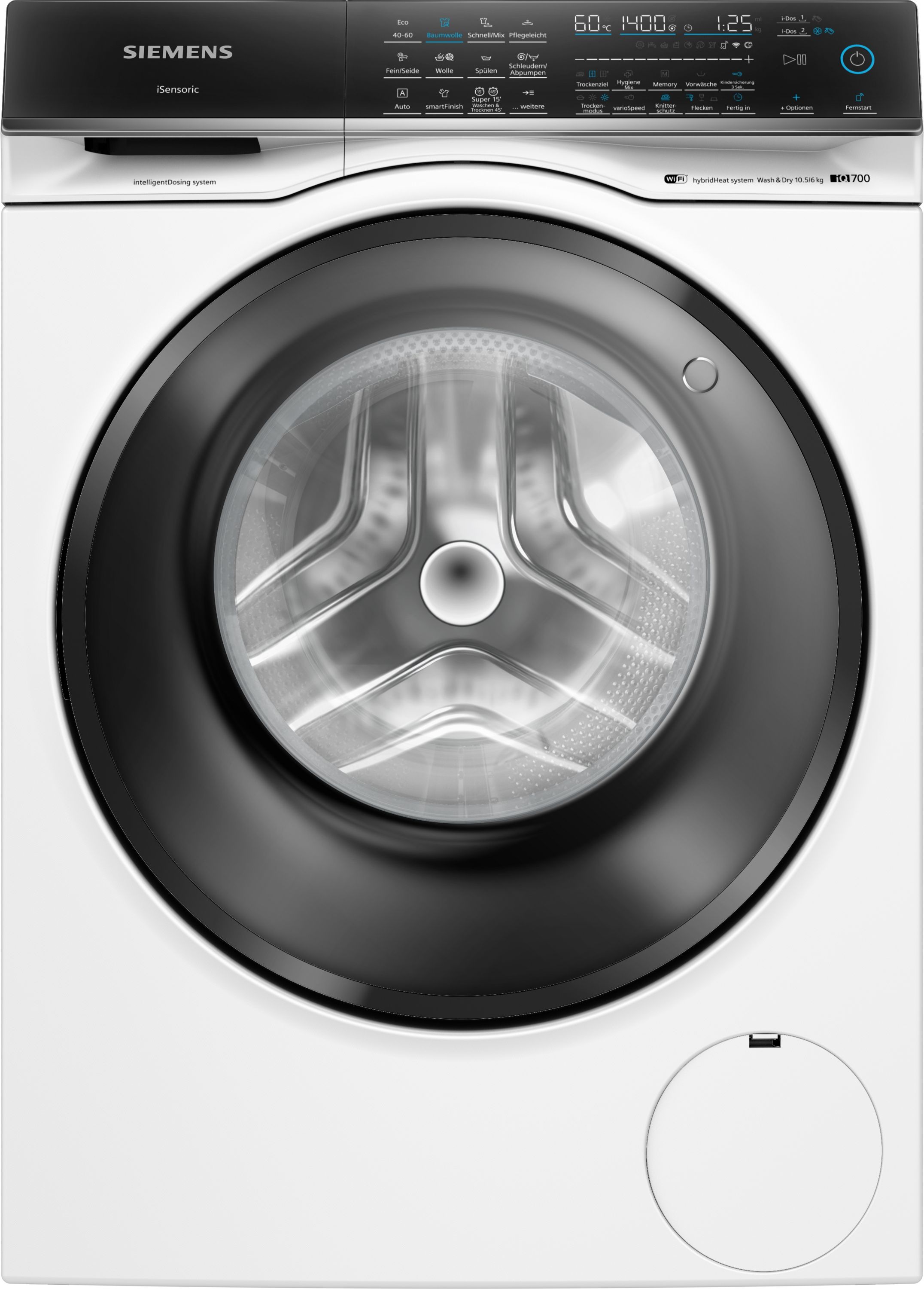Siemens iQ700 WN54C2A40 10,5 kg 6 kg Waschtrockner 1400 U/min