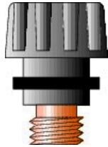 TRAFIMET Chapeau de brûleur moyen M300/57Y05 (57Y02M)