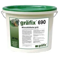 gräfix 690 Mineralfüllfarbe grob - 20 kg Eimer