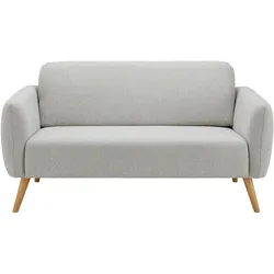 Sofa Pia Hellgrau Webstoff