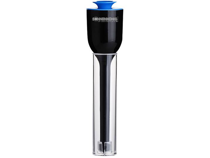 Luftbefeuchter SONNENKÖNIG Tulip schwarz, Bef. 30ml/h USB, bis 15m² Raumgrösse, portabel , schwarz, B:4cm H:16cm T:4cm, Luftbefeuchter, Luftbefeuchter, klein, Auto Stop nach 6 Std. Ultraschall vernebler
