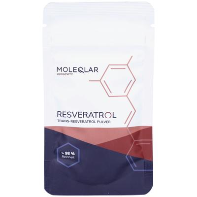 Moleqlar Resveratrol Trans-Resveratrol Pulver 30 g
