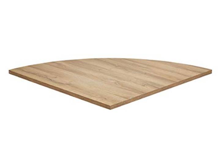 FMD Möbel CALVIA 3 Schreibtisch, Holzwerkstoff, Alteiche Nb, rechteckig