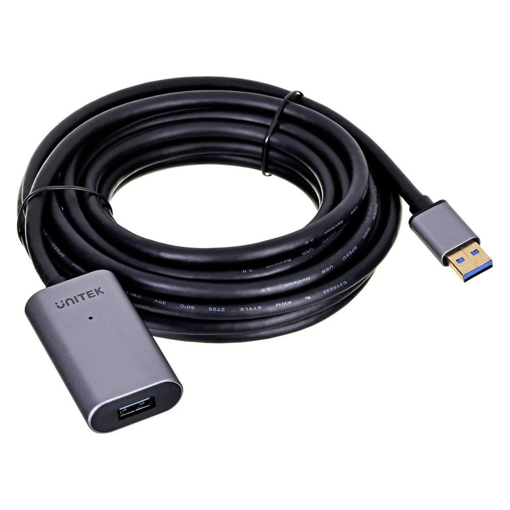 Unitek Y-3004 USB Kabel USB 3.2 Gen 1 (3.1 Gen 1) USB A (5 m, USB 3.2 Gen 1) (Y-3004)