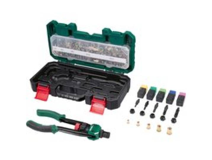 PARKSIDE® Pince pour écrous à sertir avec accessoires, 150 pièces