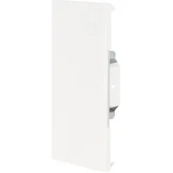 Hager, Leitungsführung Zubehör, TEH BRS8517069016 Endstück schnittkaschierend zu BRS 83x170mm Oberteil 80mm Stah