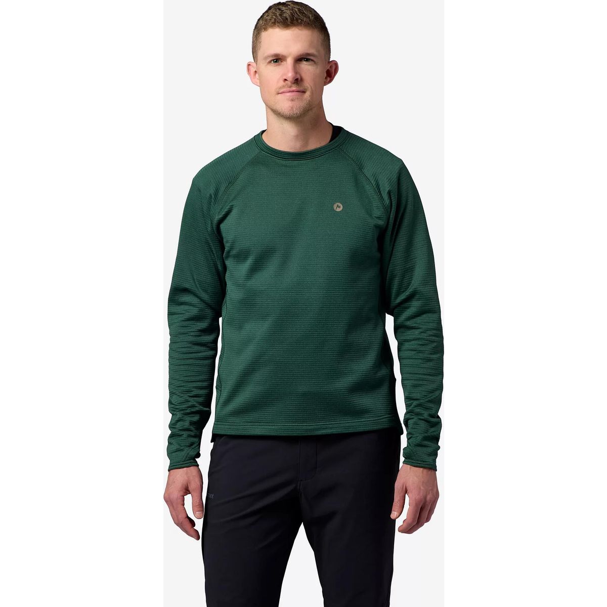 Marmot Dias Ridge Crew Long Sleeve pine forest (42826) S M17066-42826-S