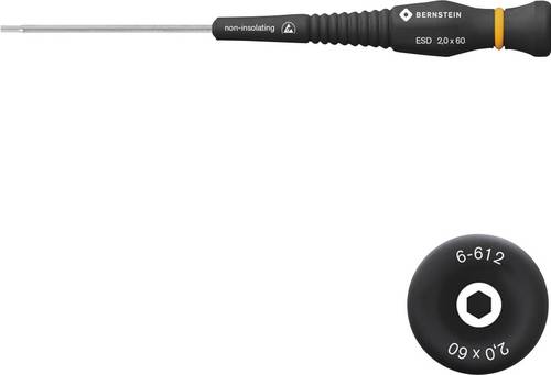 Bernstein Tools for Electronics ESD Steckschlüssel-Schraubendreher Schlüsselweite (metrisch): 2mm Klingenlänge: 60mm
