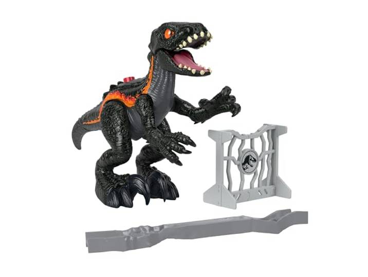 Imaginext Jurassic World Dinosaurusspeelgoed, Indoraptor figuur met klauwactie en accessoires, voor peuters en kleuters vanaf 3 jaar, HRK70