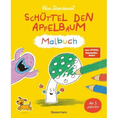 Schüttel den Apfelbaum - Malbuch, Taschenbuch von Nico Sternbaum, Bassermann, 978-3-8094-4629-3