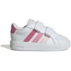 adidas Grand Court 3.0 Kids Schuhe Kinder - white/pink fusion/bli