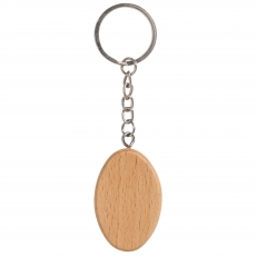 Bartl Schlüsselanhänger Oval - Buche 294003