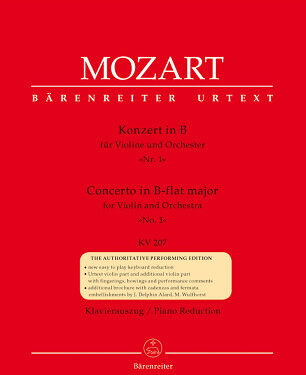 Bärenreiter Mozart Violinkonzert Nr. 1