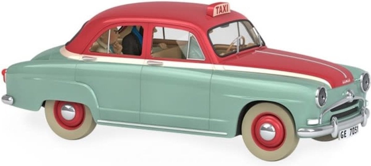 Tintinimaginatio Taxi Simca tabletop voor volwassenen