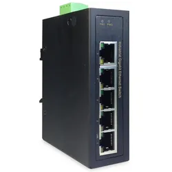 Digitus 5 Port Gigabit Ethernet Netzwerk Switch,Industrial, Unmanaged