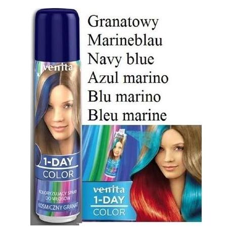 Venta Venita 1-Tages-Farbhaarspray Marineblau Farbe (Marineblau) (44153094)