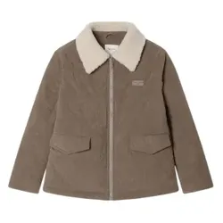 Pepe Jeans Unisex für Kinder. PB4000037 Jacke Orion braun (8años= 128cm), Lässig, Polyester, Kinderbekleidung