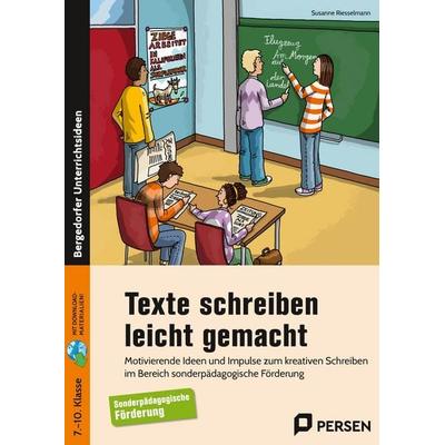 Texte schreiben leicht gemacht, Set von Susanne Riesselmann, Persen Verlag in der AAP Lehrerwelt GmbH, 978-3-403-20843-3