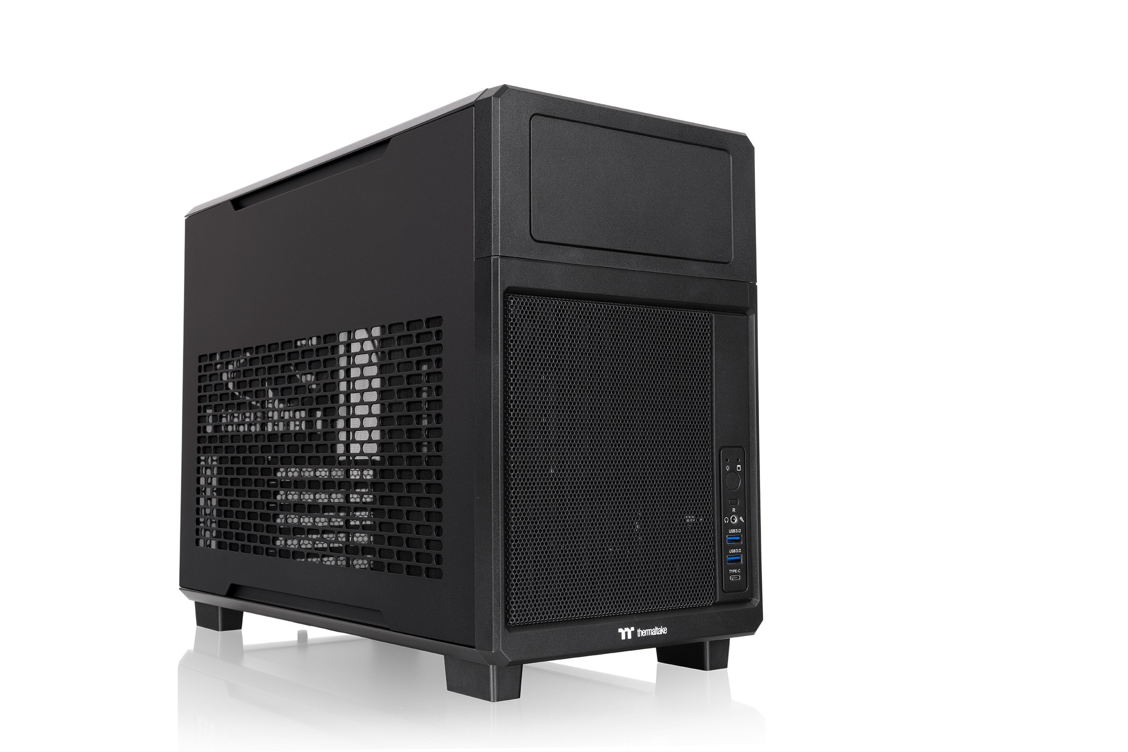 THERMALTAKE TR200 Mid Tower Gehäuse Black CA-11L-00S1NN-00