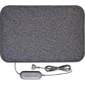 Arnold-Rak Heizmatte HeatMaster FH 21035-AD, anthrazit, 70 x 50 cm, 100 Watt, mit Timer & Thermostat, bis 40°C