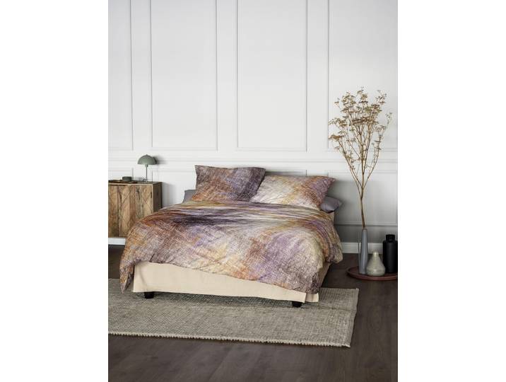 Bettwäsche IRISETTE Zobel 8550 , orange, B/L: 155cm x 220cm, 1 Stk., 1 Stk., Biber, B/L: 80cm x 80cm, 2 Stk., Biber, Obermaterial: 100% Baumwolle, Bettwäsche, Bettwäsche, samtig weich
