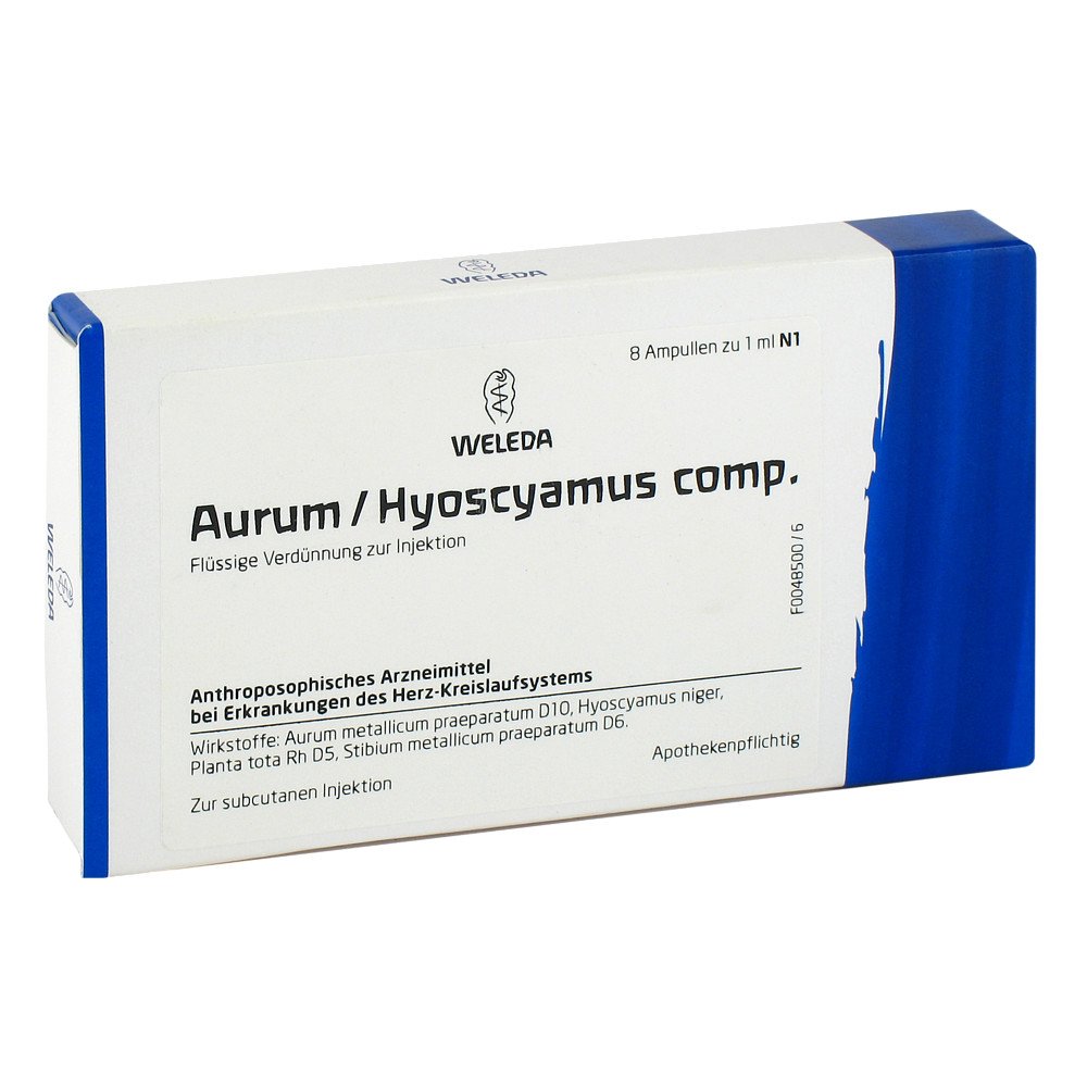 WELEDA AG Aurum/hyoscyamus compositus Ampullen 01618972