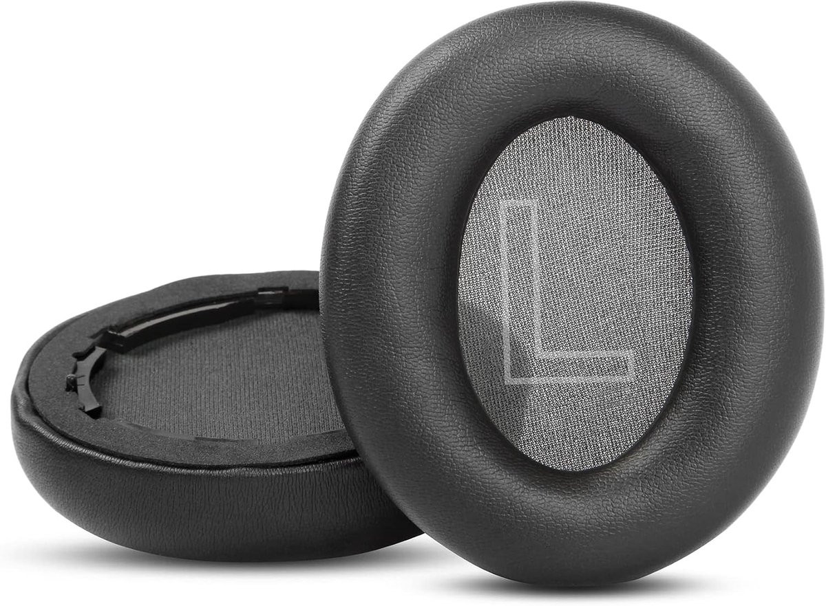 YunYiYi Vervangende Oorkussens van Eiwitleder voor Anker Soundcore Life Q20 en Q20 BT Hoofdtelefoons