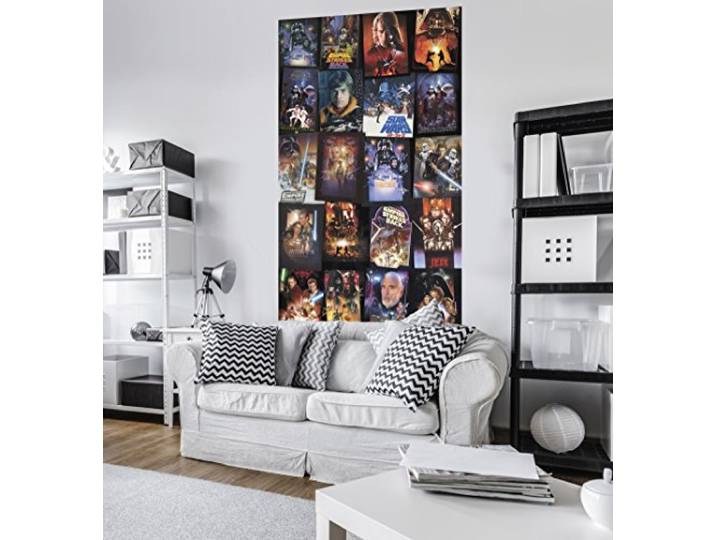 KOMAR Vlies Panel Star Wars Posters Collage
