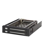 StarTech.com SATA Hot Swap Wechselrahmen trägerlos 2x 6,4cm 2,5" Schwarz (HSB220SAT25B)