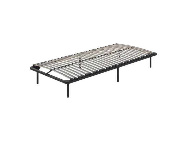 i-flair Metallbett Lattenrost 80x200 cm, Gästebett auf Füßen mit Stauraum, Lattenrahmen Ortho - für alle Betten und Matratzen geeignet