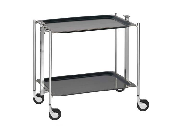Küchenwagen Textable schwarz 62x68x44 cm