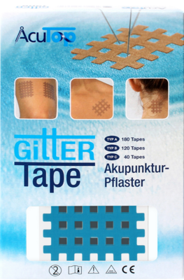 Römer-Pharma GmbH GITTER Tape AcuTop Akupunkturpflaster 5x6 cm blau 40 St 12397333