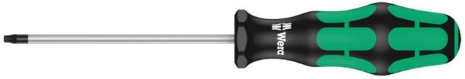 Tournevis TX 367 BO TX 15 x 80 mm TX 15 L.80mm L.tot.178mm av.alésage manch ; Wera (05138261001)