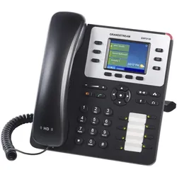Grandstream GXP2130 V2 - IP-Telefon - Schwarz - Weiss - Kabelgebundenes Mobilteil - Im Band -, Telefon, Schwarz, Weiss