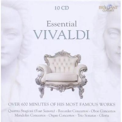 Essential Vivaldi, 10 Audio-CDs - Antonio Vivaldi, CD, 5028421941363