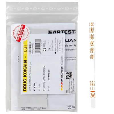 Diaprax GmbH CLEARTEST Drogentest COC Teststreifen 1 St 09746095