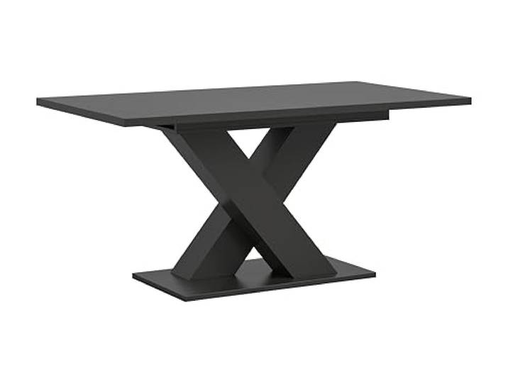 xonox.home - Esstisch Motion 2-TLG. Set 150x76x90 cm in grau - Speisetisch Holztisch Küchentisch Auszugstisch Wohnzimmertisch - nordisches Design hochwertig verarbeitet einfache Montage