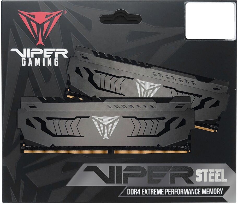 Patriot Viper Steel DDR4 3200MHz CL16 288-pin DIMM Memory - 16GB (1x16GB) (PVS416G320C6)