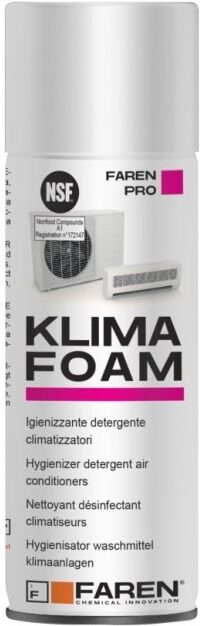Farmicol Klima Foam 400 ML Spray - Mousse nettoyante désinfectante pour climatiseurs