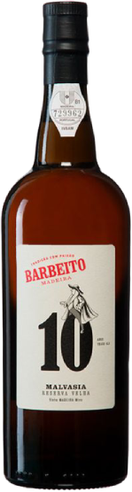 Barbeito 10 Years Old Malvasia Reserva Velha - 75cl