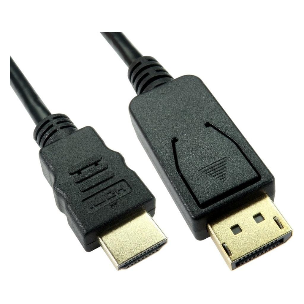 Cables Direct 1m Disp Port M-Hdmi M Black (HDHDPORT-005-1M)