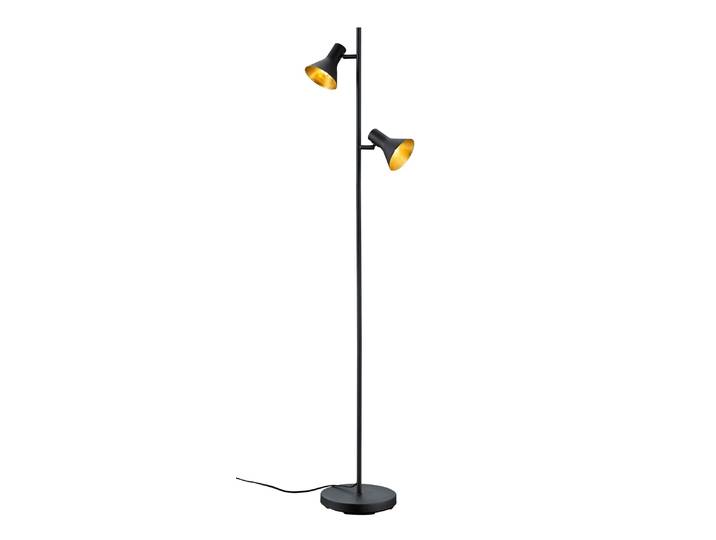 Lampadaire design en métal noir